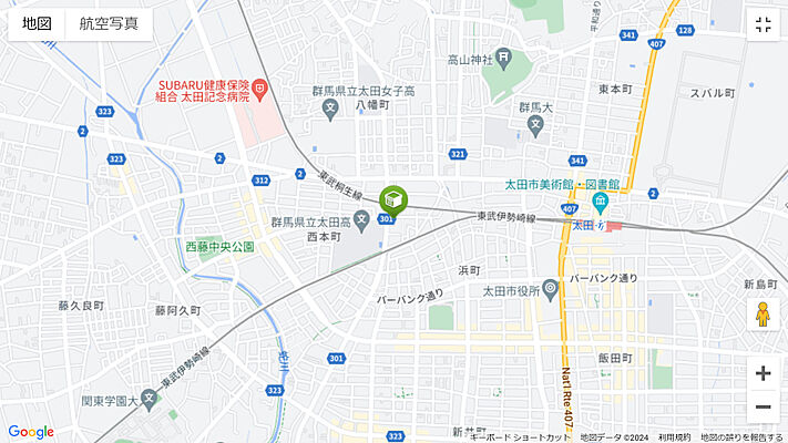 LIXIL不動産ショップ コガネイハウジング株式会社 太田店の周辺地図