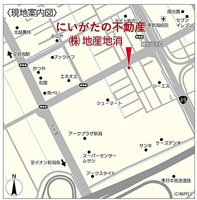 株式会社地産地消の周辺地図