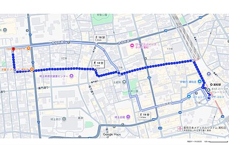 株式会社関東住販の周辺地図