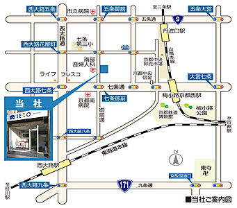 株式会社IEZOの周辺地図