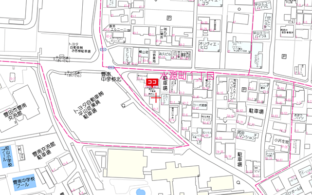 株式会社西山の周辺地図
