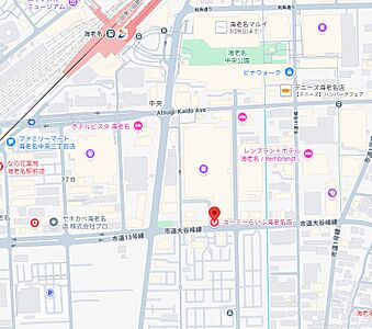 株式会社ユーミーネット湘南 ユーミーらいふ海老名店の周辺地図