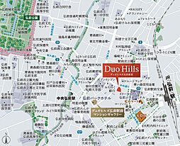 デュオヒルズ弘前駅前 モデルルーム案内図