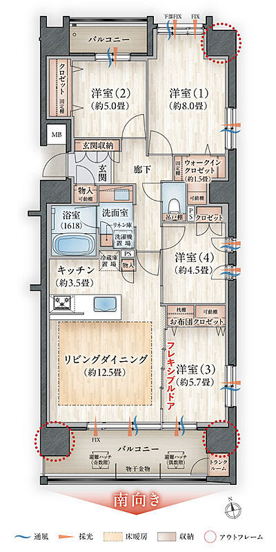 タイプ：【第2期1次先着順】E