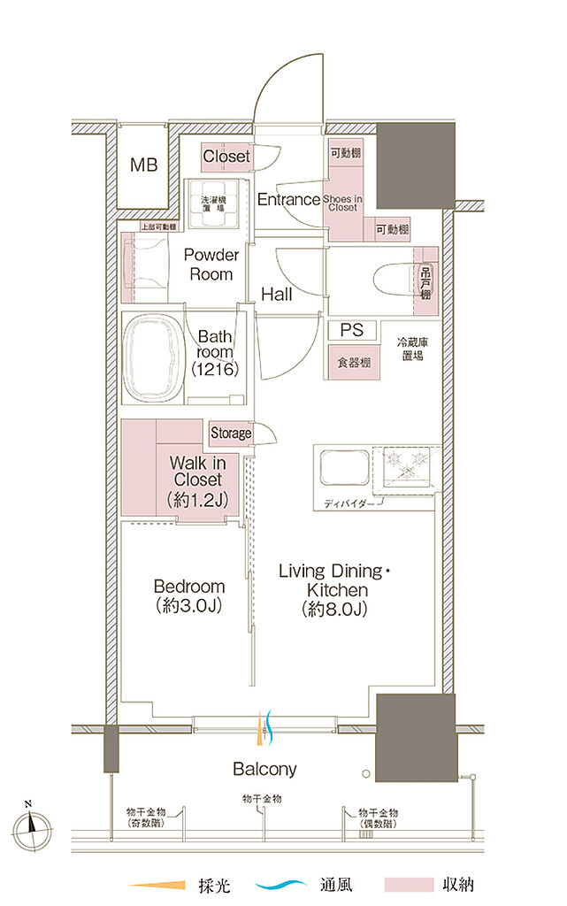 デュオヴェール豊中曽根 間取り 【先着順】B