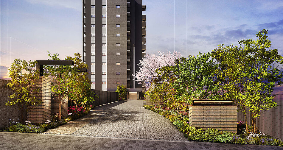 デュオヒルズ麓山ザ・レジデンス 外観