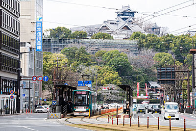 熊本市電「通町筋」電停 約440m(徒歩6分)