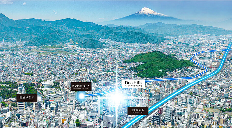 デュオヒルズ静岡伝馬町 外観