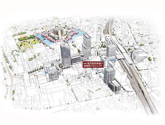 （仮称）福井駅前南通り再開発プロジェクト その他