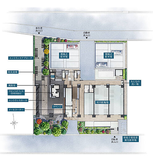 ブランシエラ宇都宮 駅東公園前 共用部