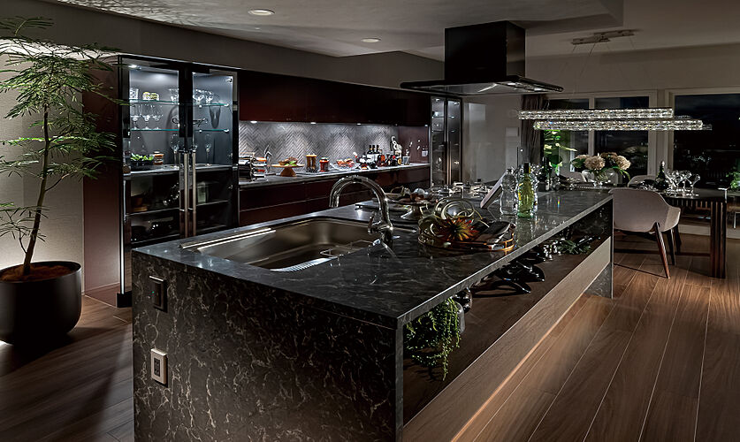 レーベン秋田 THE IMPERIAL TOWER キッチン