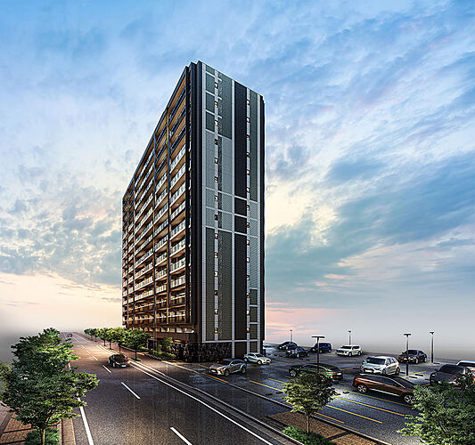 レーベン長岡古正寺NACREOUS 外観完成予想CG