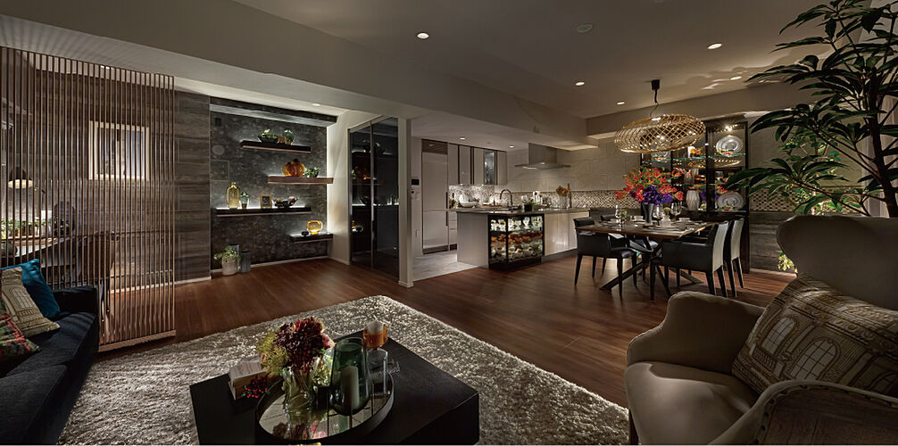 レーベン福島 ONE TOWER リビング