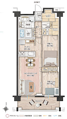 レーベン東川口 ZEFEEL 間取り D