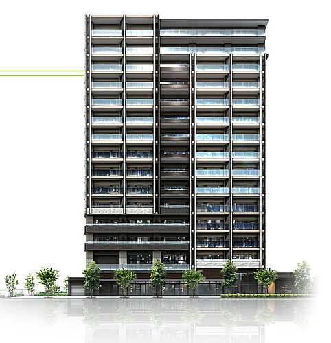 レーベン川口元郷 Sta. Front 外観完成予想CG