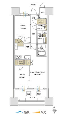 MATSUE THE TOWER 間取り C