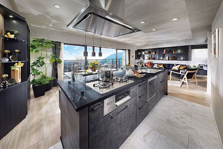 レーベン別府 THE PHILOSOPHIA キッチン