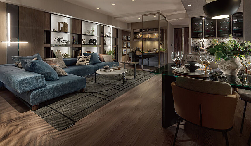 ファインレーベン札幌二十四軒 THE SEASON リビング・ダイニング