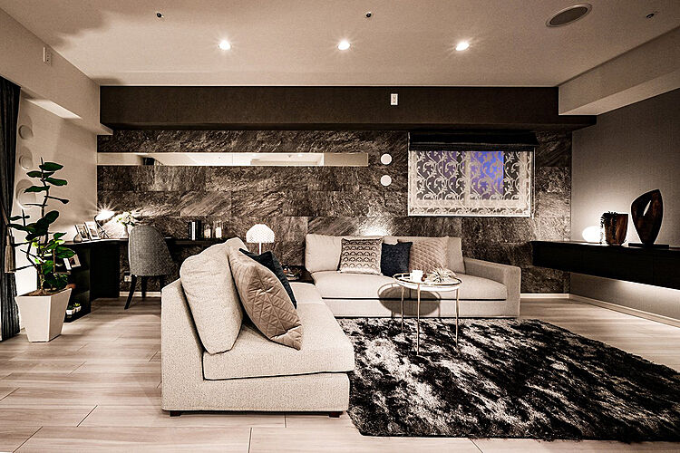 ウィザースレジデンス秋田ザ・タワー リビング・ダイニング