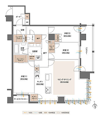 レーベン奈良 間取り F【PREMIUM】