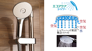 クリオ札幌苗穂ステーションフロント エコアクアシャワー