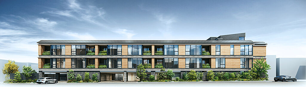 クリオ桜新町ザ・クラシック 外観完成予想図