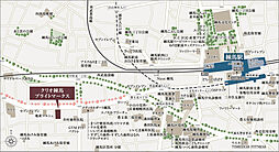 クリオ練馬ブライトマークス 現地案内図