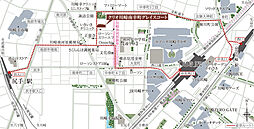 クリオ川崎南幸町グレイスコート 現地案内図