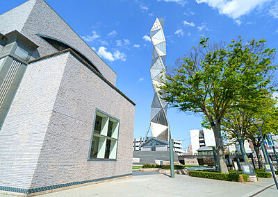 水戸芸術館 約320m（徒歩4分）