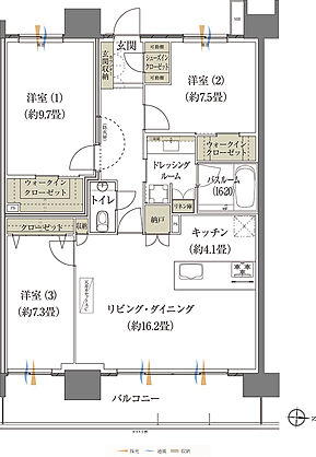 ザ・レジデンス松本深志 間取り PJ【PREMIUM PLAN】