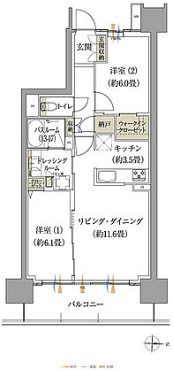 ザ・レジデンス松本深志 間取り S
