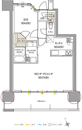 サーパス熊谷銀座レジデンス 間取り C【MENU PLAN】