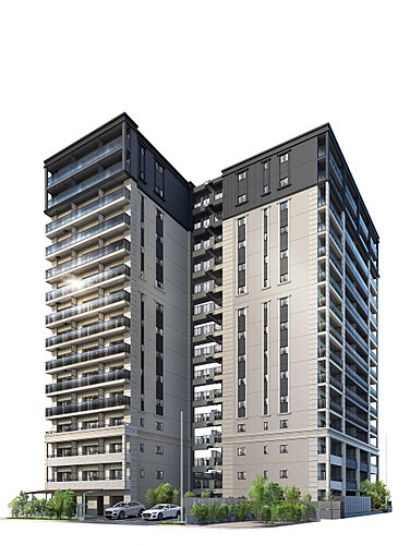 ヴェレーナシティ相模原 南東側外観完成予想CG