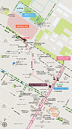 ヴェレーナシティ相模原 現地案内図