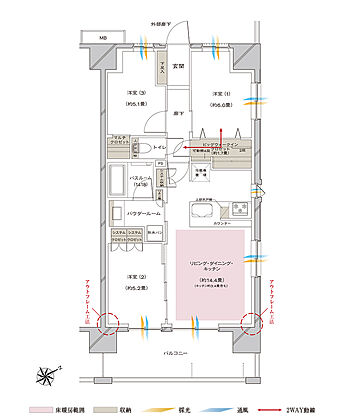 ヴェレーナシティ相模原 間取り G