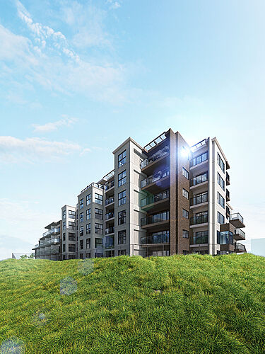 ヴェレーナ横浜岩井町ヒルズ 外観完成予想CG