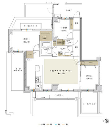 ヴェレーナ横浜岩井町ヒルズ 間取り Ur