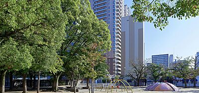 銅座公園 約50m（徒歩1分）