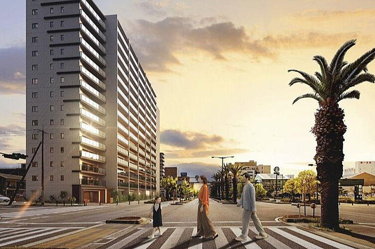 リビオ堺グリーンアベニュー 外観完成予想CG