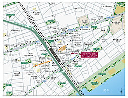 JR大阪1駅新築分譲マンションプロジェクト（リビオレゾン塚本ステーションプレミア） 現地案内図