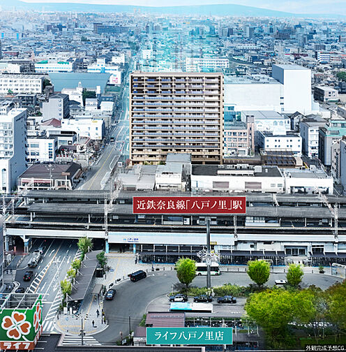 リビオ八戸ノ里駅前 共用部