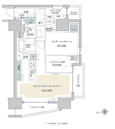 リビオ三田レジデンス 間取り D