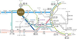 リーフィアレジデンス海老名ブライトガーデン アクセス図