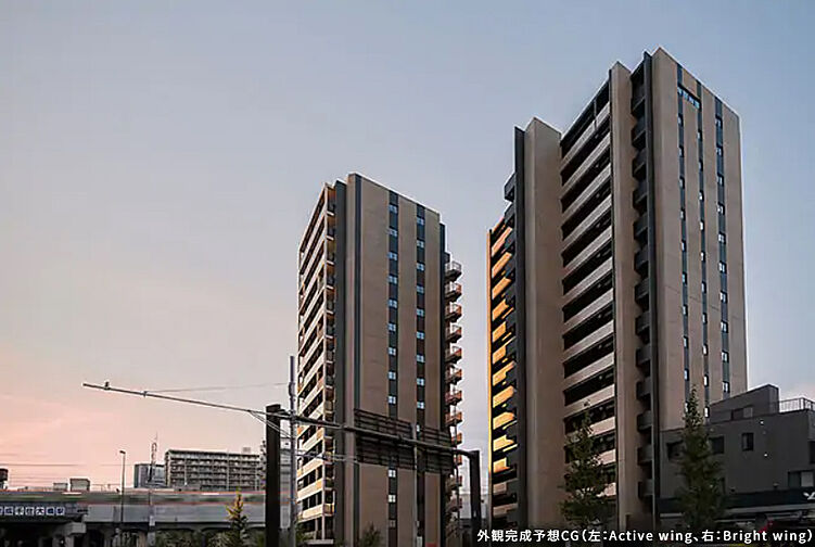 イニシア千住大橋ステーションフロントBright wing 共用部