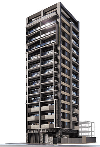 Theフローレンス比治山本町 外観完成予想CG