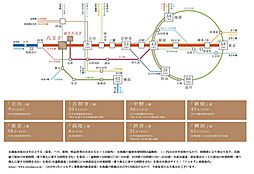 ルネタワー八王子 アクセス図