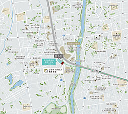 ブライトクロス橋本駅前 現地案内図