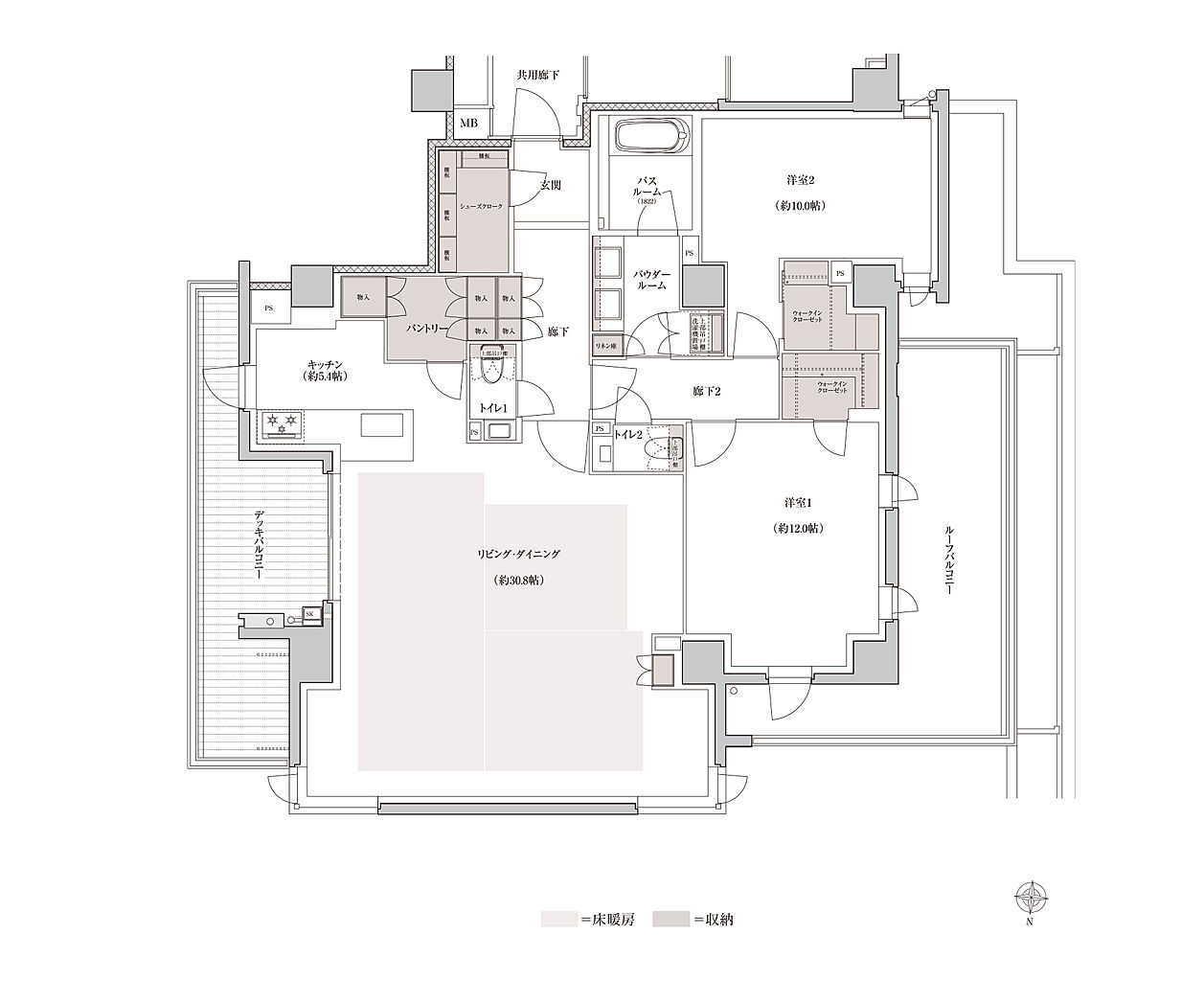プレミスト白壁 間取り Cr1