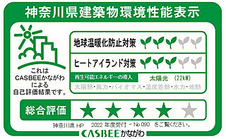 クレストシティ鎌倉大船サウス 神奈川県建築物環境性能表示
