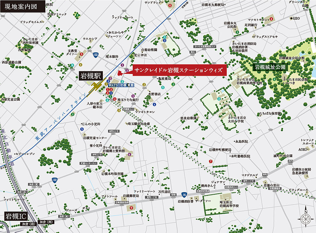 サンクレイドル岩槻ステーションウィズ 埼玉県さいたま市岩槻区本町三丁目2848番10他の新築マンション 物件番号 1600105 0000227 を印刷 ニフティ不動産